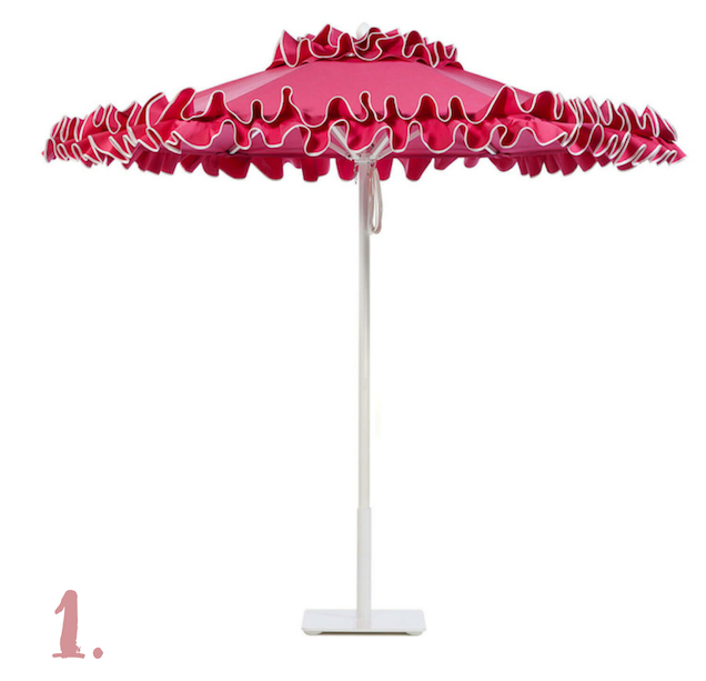 June Moodboard: Petite Flemenco Umbrella, Santa Barbara Designs